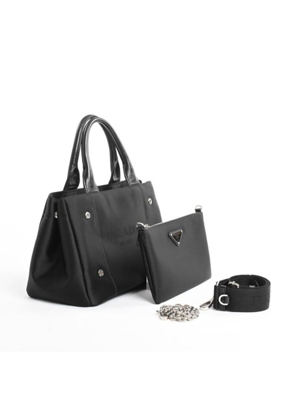 Prada Tote 2-Way Black - Picture 2 of 6